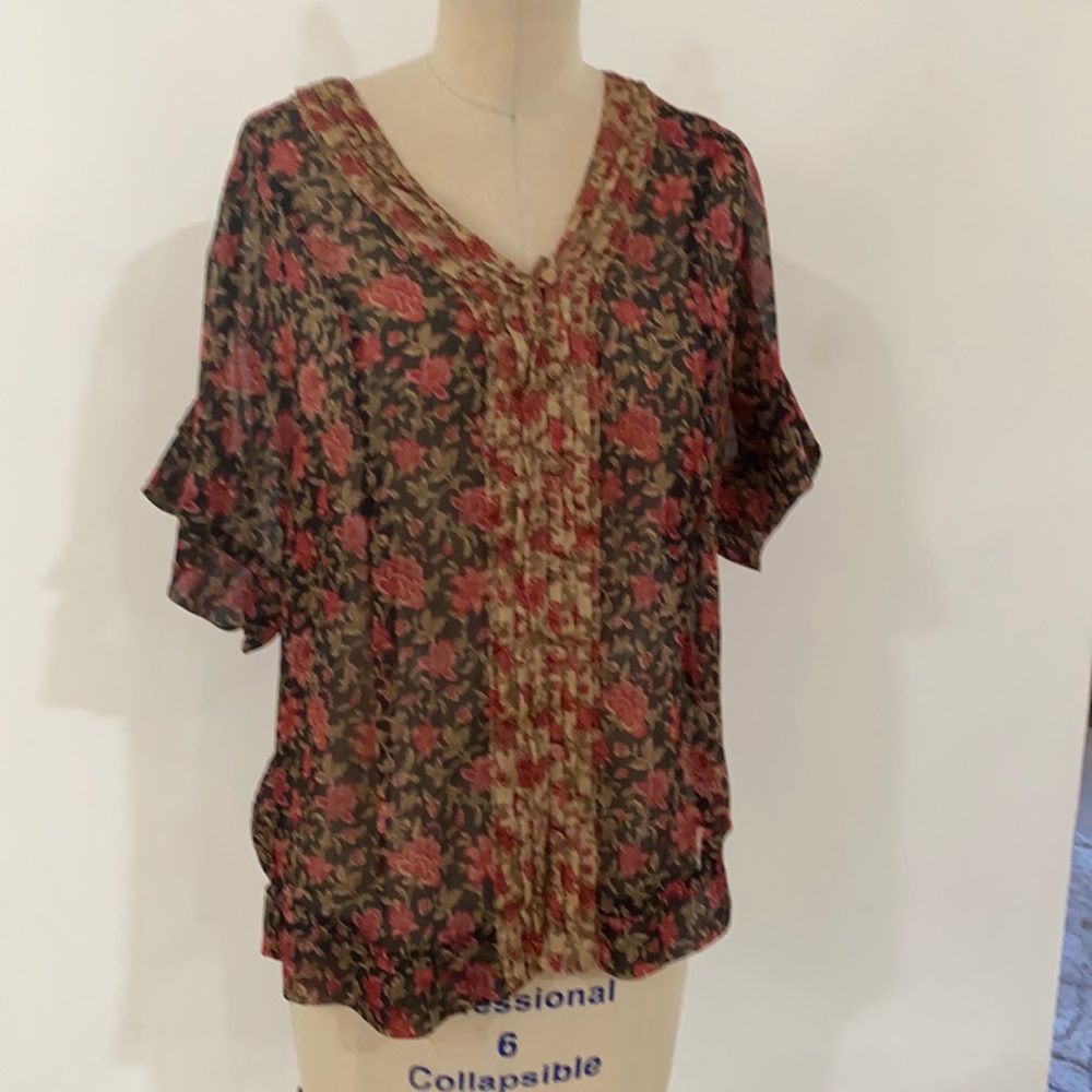 Floral printed blouse